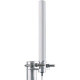 HPE Aruba Indoor/Outdoor Omni Antenna - 2.4 GHz to 2.5 GHz, 5.15 GHz to 5.875 GHz - 6 dBi - Indoor, Outdoor, Wireless Data NetworkPole/Ceiling - Omni-directional - RP-SMA Connector JW004A