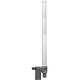 HPE Outdoor MIMO Antenna Kit ANT-3X3-5010 - 4.9 GHz to 5.875 GHz - 10 dBi - Wireless Access Point, Wireless Data Network, Outdoor - White - Direct/Pole Mount - Omni-directional - N-Type Connector JW032A
