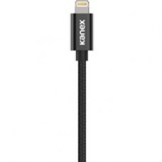 Kanex Premium DuraBraid USB-C to Lightning Cable - For iPhone, iPad, iPod, MacBook, MacBook Pro, iMac - Matte Black K157-1528-1MBK