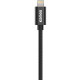 Kanex Premium DuraBraid USB-C to Lightning Cable - For iPhone, iPad, iPod, MacBook, MacBook Pro, iMac - Matte Black K157-1528-1MBK