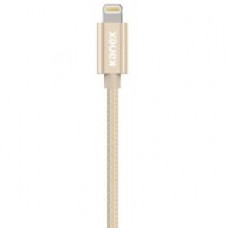 Kanex Premium DuraBraid USB-C to Lightning Cable - For iPhone, iPad, iPod, MacBook, MacBook Pro, iMac - Gold K157-1528-1MGD