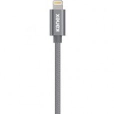 Kanex Premium DuraBraid USB-C to Lightning Cable - For iPhone, iPad, iPod, MacBook, MacBook Pro, iMac - Space Gray K157-1528-1MSG