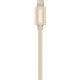 Kanex Premium DuraBraid USB-C to Lightning Cable - For iPhone, iPad, iPod, MacBook, MacBook Pro, iMac - Gold K157-1528-2MGD