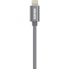 Kanex Premium DuraBraid USB-C to Lightning Cable - For iPhone, iPad, iPod, MacBook, MacBook Pro, iMac - Space Gray K157-1528-2MSG