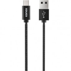 Kanex Premium Micro-USB Cable - 3.94 ft Micro-USB/USB Data Transfer Cable for Smartphone, Tablet, Notebook, Desktop Computer - First End: 1 x Type A Male USB - Second End: 1 x Male Micro USB - 60 MB/s - Black K171-1113-BK4F