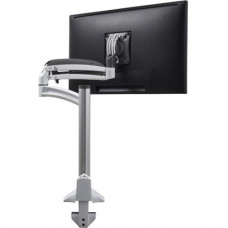 Milestone Av Technologies Chief Kontour K1C Series K1C120WXRH - Stand - adjustable arm - for LCD display - aluminum - white - clamp mountable - TAA Compliant K1C120WXRH