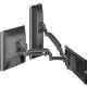 Chief KONTOUR K1S220B Wall Mount for Flat Panel Display - 10" to 30" Screen Support - 50 lb Load Capacity - Aluminum - Black - TAA Compliance K1S220B