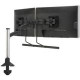 Chief KONTOUR K2C22HB Desk Mount for Flat Panel Display - 10" to 24" Screen Support - 30 lb Load Capacity - Aluminum - Black - TAA Compliance K2C22HB