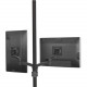 Chief KONTOUR K2P220B Pole Mount for Flat Panel Display - 10" to 30" Screen Support - 50 lb Load Capacity - Aluminum - Black - LEED Compliance K2P220B