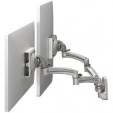 Chief KONTOUR K2W220S Mounting Arm for Flat Panel Display - 10" to 30" Screen Support - 50 lb Load Capacity - Aluminum - Silver K2W220S