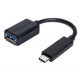 Kensington CA1000 USB cable 3.2 Gen 2 (3.1 Gen 2) USB C USB A Black - TAA Compliance K33992WW