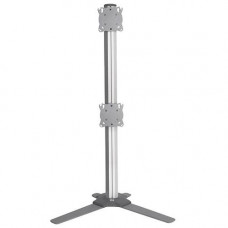 Chief KONTOUR K3 Free-Standing 1x2 Static Array - Up to 30" Screen Support - 30 lb Load Capacity - HDTV, LCD, LED, Touchscreen Display Type Supported22.7" Width - Desktop - Silver K3F120S