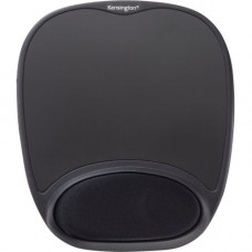 Kensington Comfort Gel Mouse Pad - Black - 1.50" x 9.37" x 13" Dimension - Black - Gel K62386AM