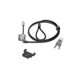 Kensington K67976WW cable lock Black,Silver 70.9" (1.8 m) - TAA Compliance K67976WW