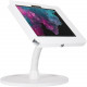 The Joy Factory Elevate II Flex Countertop Kiosk for Surface Go 3 | Go 2 | Go (White) - 14" Height x 10.9" Width - Countertop - Aluminum - White KAM505W