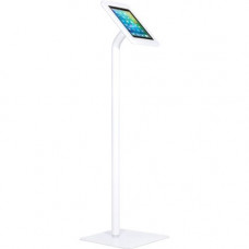 The Joy Factory Elevate II Floor Stand Kiosk for Galaxy Tab S2 9.7 (White) - Up to 9.7" Screen Support - 46" Height x 13" Width x 13.3" Depth - Floor Stand - White KAS201W