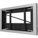 Peerless -AV KIL655-S Wall Mount for Flat Panel Display, Fan, Media Player - Silver - 55" Screen Support - 75 lb Load Capacity - TAA Compliance KIL655-S