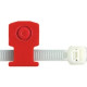 Panduit Cable Tie Mount - Red - 1000 Pack - Nylon 6.6 - TAA Compliance KIMS-H366-M2