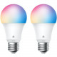 TP-Link Kasa Smart Wi-Fi Light Bulb, Multicolor - 9 W - 120 V AC - 800 lm - Multicolor Light Color - E26 Base - 11240.3&deg;F (6226.8&deg;C), 4040.3&deg;F (2226.8&deg;C) Color Temperature - 90 CRI - 220&deg; Beam Angle - Google Assista