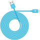 Kanex Micro USB Charge and Sync Cable - 3.94 ft USB Data Transfer Cable for Smartphone, Tablet - First End: 1 x Type A Male USB - Second End: 1 x Type B Male Micro USB - Blue KMUSB4FBL