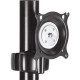 Milestone Av Technologies Chief Kontor KPP110B - Mounting component (pole mount) - pivot/tilt - for LCD display - black - screen size: 10"-30" KPP110B