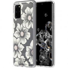 Incipio Technologies Kate Spade Protective Hardshell Case for Samsung Galaxy S20+ & Samsung Galaxy S20+ 5G - For Samsung Galaxy S20+, Galaxy S20+ 5G Smartphone - Signature Kate Spade New York Print - Hollyhock Floral Clear - Shock Resistant KSSA-060-H