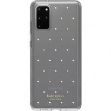 Incipio Technologies Kate Spade Protective Hardshell Case For Samsung Galaxy S20+ & Samsung Galaxy S20+ 5G - For Samsung Galaxy S20+, Galaxy S20+ 5G Smartphone - Premium Signature Kate Spade New York Graphic Prints and Colors - Pin Dot Gem - Shock Res