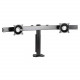 Chief KTC Series Widescreen Dual Monitor Desk Clamp Mount - Steel - 35 lb - Black - TAA Compliance KTC225B