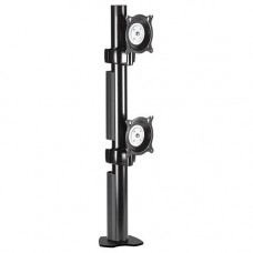 Chief KTC230S Desk Mount for Flat Panel Display - 10" to 30" Screen Support - 70 lb Load Capacity - Silver KTC230S