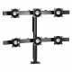 Chief KTC330S Clamp Mount for Flat Panel Display - 10" to 18" Screen Support - 120 lb Load Capacity - Steel - Silver KTC330S