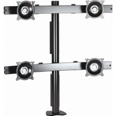 Chief KTC440 Desk Mount for Flat Panel Display - 20 lb Load Capacity - Black KTC440B