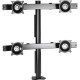 Chief KTC440S Clamp Mount for Flat Panel Display - 10" to 24" Screen Support - 20 lb Load Capacity - Steel - Silver KTC440S