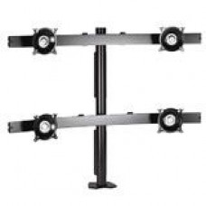 Chief KTC445B Clamp Mount for Flat Panel Display - 30" Screen Support - 20 lb Load Capacity - Black - TAA Compliance KTC445B