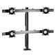 Chief KTC445B Clamp Mount for Flat Panel Display - 30" Screen Support - 20 lb Load Capacity - Black - TAA Compliance KTC445B
