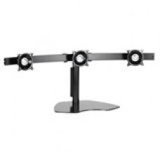 Chief KTP320S Triple Monitor Horizontal Table Stand - Up to 40lb - Up to 18" Flat Panel Display - Silver - Floor-mountable - TAA Compliance KTP320S