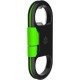 Kanex GOBUDDY+ ChargeSync Cable + Bottle Opener - 8.25" USB Data Transfer Cable for Smartphone, Tablet, MP3 Player, Digital Camera - First End: 1 x Type A Male USB - Second End: 1 x Type B Male Micro USB - Black, Green KUC01GN