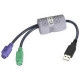 Black Box USB to PS/2 Converter - Type A Male USB, mini-DIN Female KVUSB2PS2