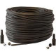 Bosch System Installation Cable, 100m - 328.08 ft Coaxial Audio Cable for Audio Device, Audio Conferencing System - Bare Wire - Bare Wire - Extension Cable - Gray - TAA Compliance LBB4116/00