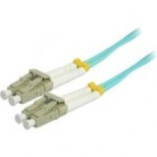 Comprehensive 10M 10Gb LC/LC Duplex 50/125 Multimode Fiber Patch Cable - Aqua - Fiber Optic for Network Device - Patch Cable - 32.81 ft - 2 x LC Male Network - 2 x LC Male Network - Aqua - RoHS Compliance LC-LC-OM3-10M