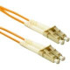 Amer Fiber Optic Duplex Cable - 6.56 ft Fiber Optic Network Cable for Network Device - First End: 2 x LC Male Network - Second End: 2 x LC Male Network LC-LC2MZ