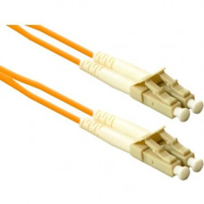 ENET 8M LC/LC Duplex Multimode 50/125 OM2 or Better Orange Fiber Patch Cable 8 meter LC-LC Individually Tested - Lifetime Warranty LC2-50-8M-ENC