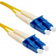 ENET Fiber Optic Duplex Network Cable - 36.09 ft Fiber Optic Network Cable for Network Device - First End: 2 x LC Male Network - Second End: 2 x LC Male Network - 9/125 &micro;m - Yellow LC2-SM-11M-ENC