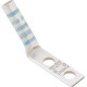 Panduit Terminal Connector - 10 Pack - 1 x Terminal - Tin - TAA Compliance LCCX4/0-38DH-X