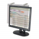 Kantek LCD Privacy Filter Clear - For 20"LCD Monitor - Scratch Resistant - TAA Compliance LCD19SV