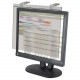 Kantek LCD Privacy Antiglare Wide-screen Filter Silver - For 20" Widescreen - Scratch Resistant - TAA Compliance LCD20WSV