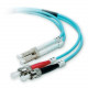 Belkin LCLC500-01M-TAA Fiber Optic Duplex Patch Cable - 3.28 ft Fiber Optic Network Cable - First End: 2 x Male Network - Second End: 2 x LC Male Network - Patch Cable - 50/125 &micro;m - Orange LCLC500-01M-TAA