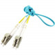Accortec BENDnFLEX Fiber Optic Network Cable - 9.84 ft Fiber Optic Network Cable for Network Device - First End: 1 x LC Male Network - Second End: 1 x LC Male Network - Patch Cable - 50/125 &micro;m - Silver LCLCB4PAS3-ACC