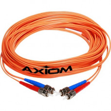 Axiom SC/SC Multimode Duplex OM1 62.5/125 Fiber Optic Cable 30m - TAA Compliant - Fiber Optic for Network Device - 98.43 ft - 2 x SC Male Network - 2 x SC Male - 62.5/125 &micro;m - Orange AXG94601