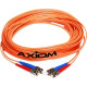 Axiom Fiber Optic Duplex Cable - 131.23 ft Fiber Optic Network Cable for Network Device - First End: 2 x LC Male Network - Second End: 2 x LC Male Network LCLCMD5O-40M-AX
