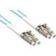 Axiom Fiber Optic Duplex Network Cable - 229.66 ft Fiber Optic Network Cable for Network Device - First End: 2 x LC Male Network - Second End: 2 x LC Male Network - 50/125 &micro;m - Aqua LCLCOM4MD70M-AX